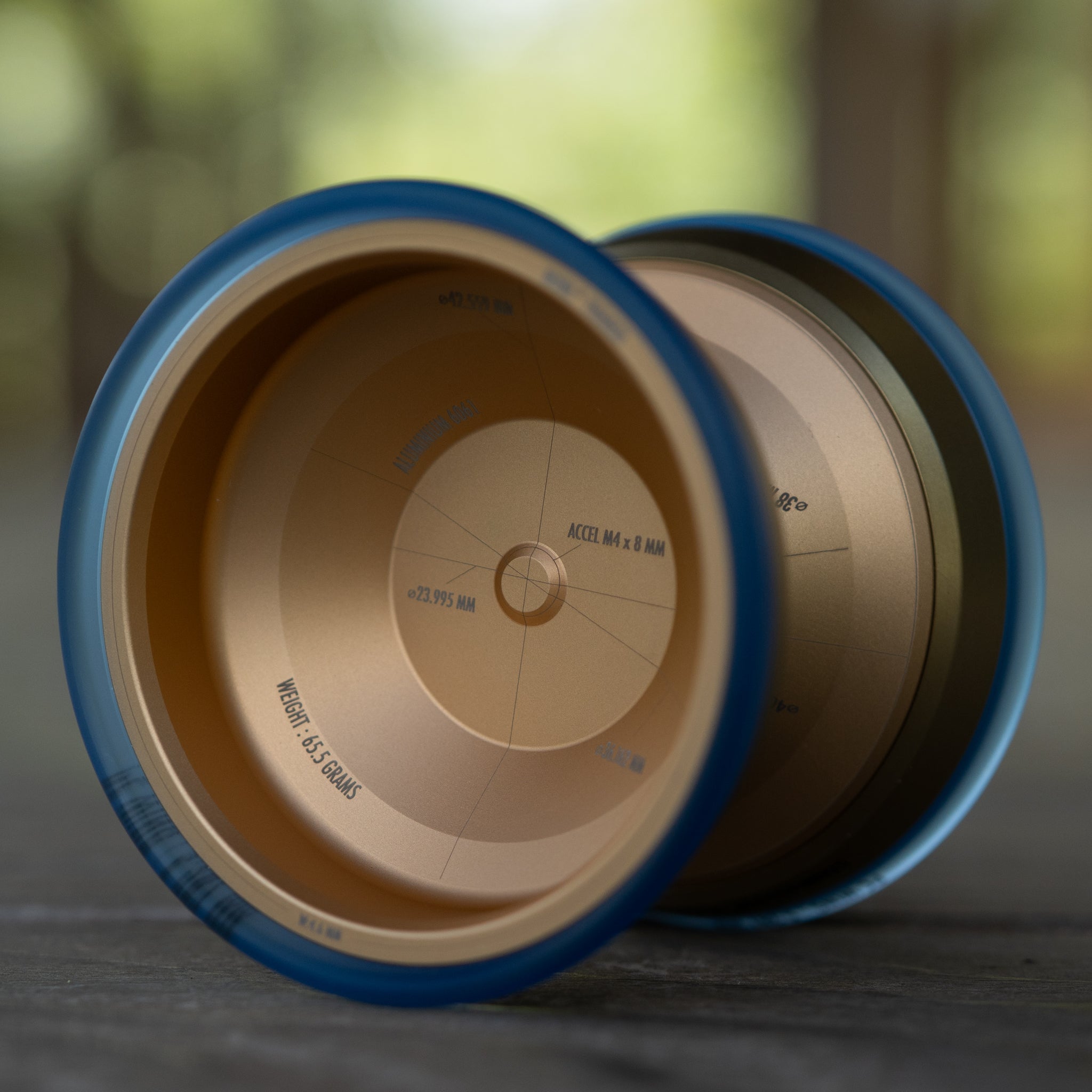 Triarch: Blasted Gold / Gold Rim / Blue Wing