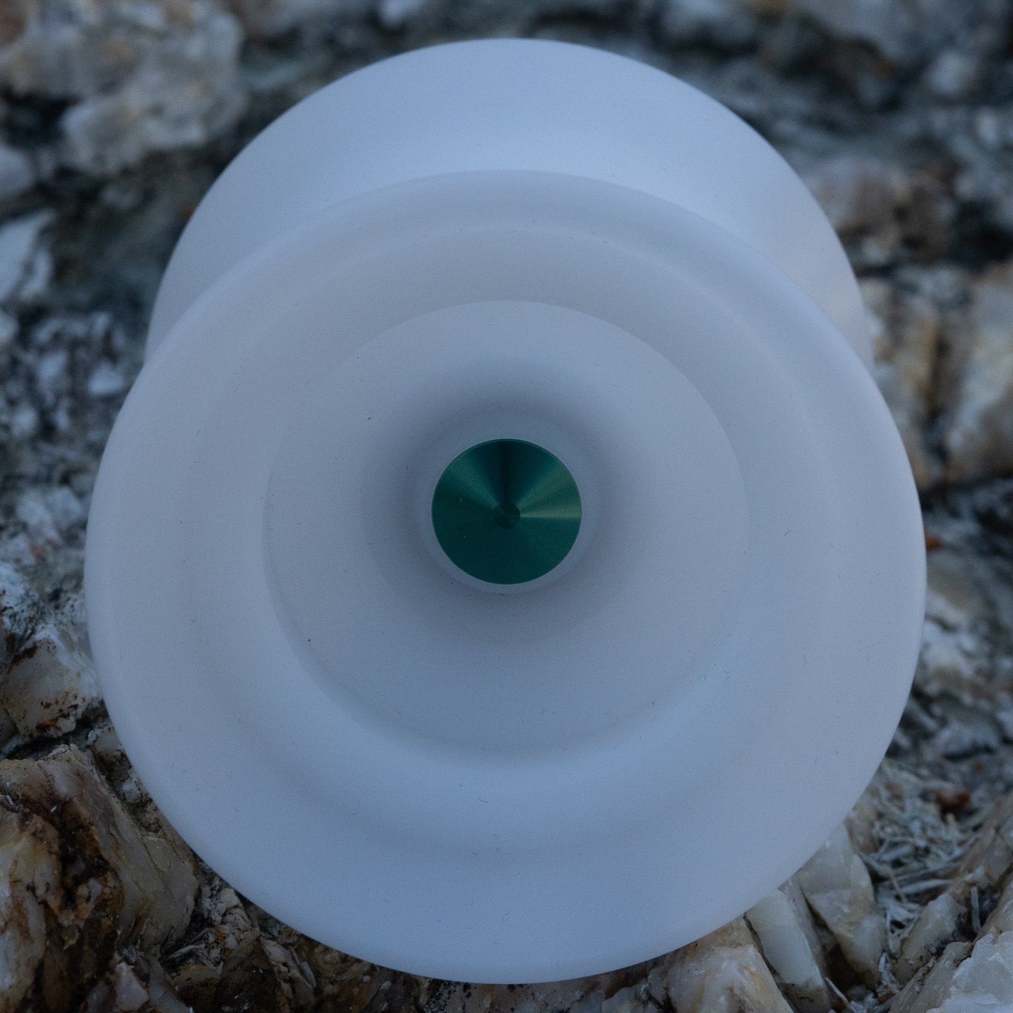 Shawty | White / Polished T-Blue Hub