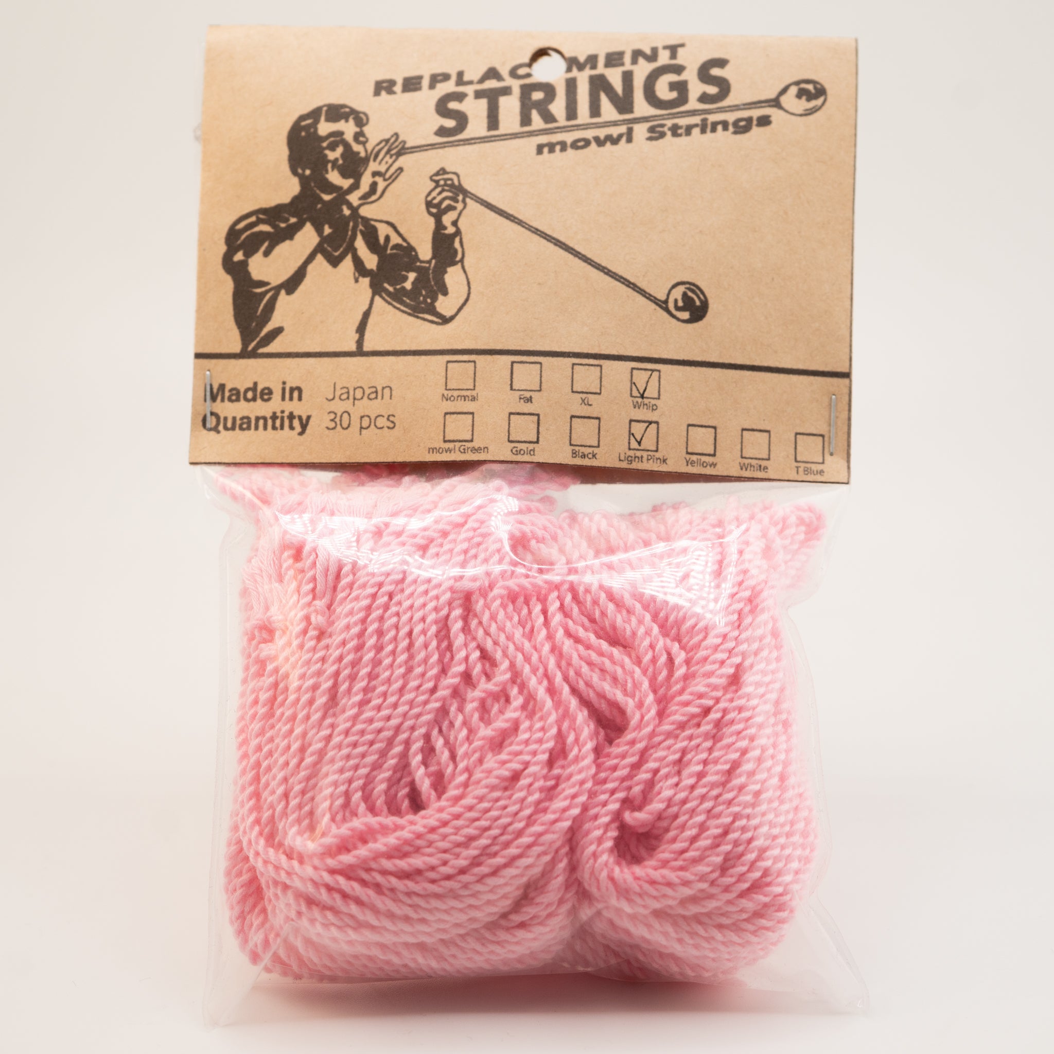 mowl String / Light Pink / 30 pcs