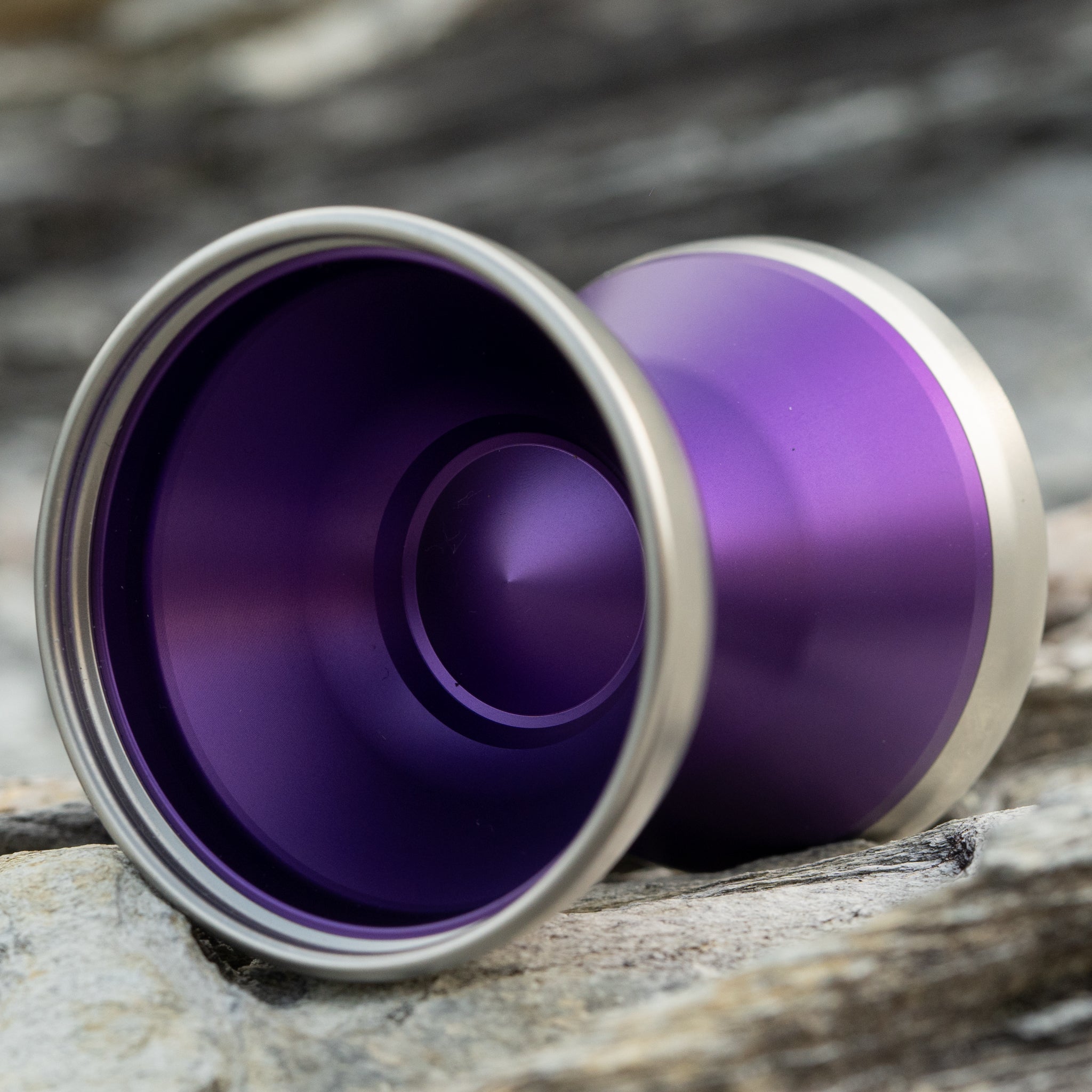 Tentacle: Eclipse Violet / Blasted Silver Rim
