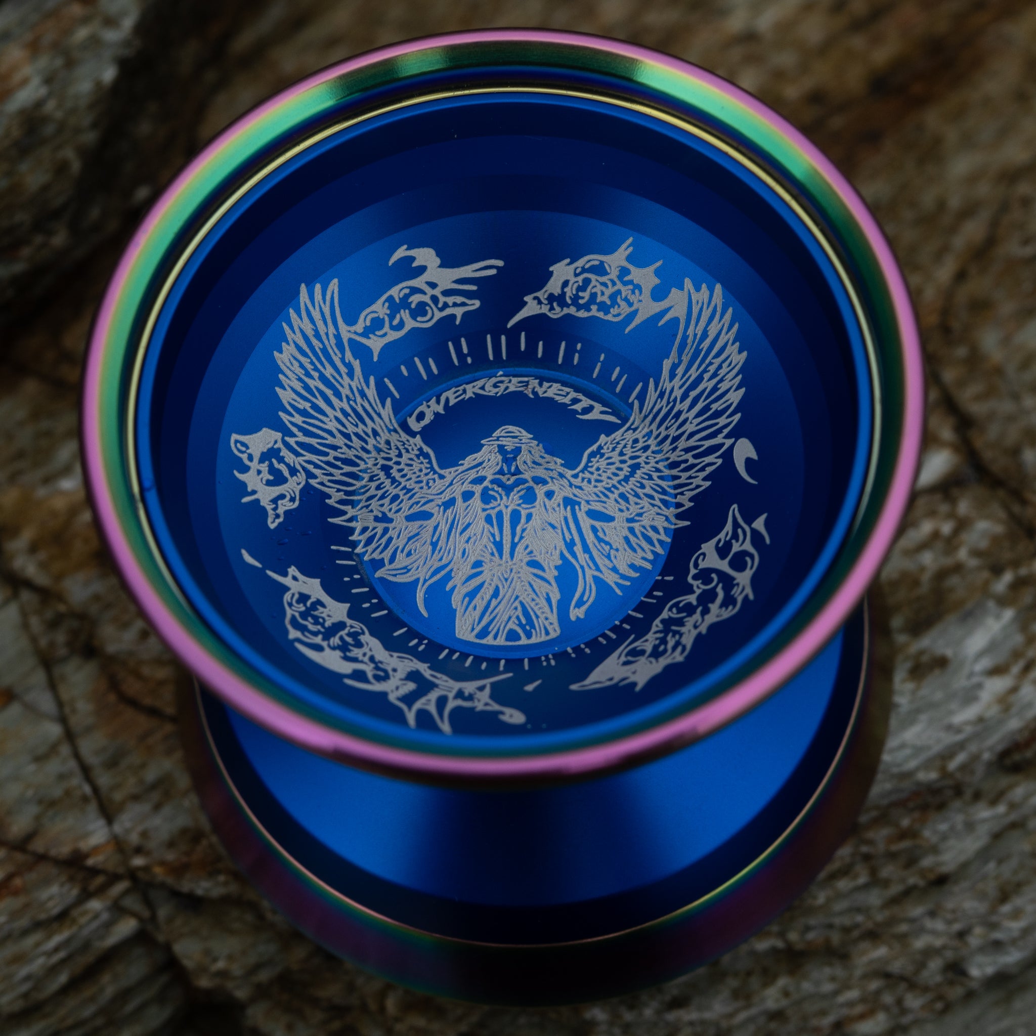 Overgeneity | Royal Blue / Rainbow rim