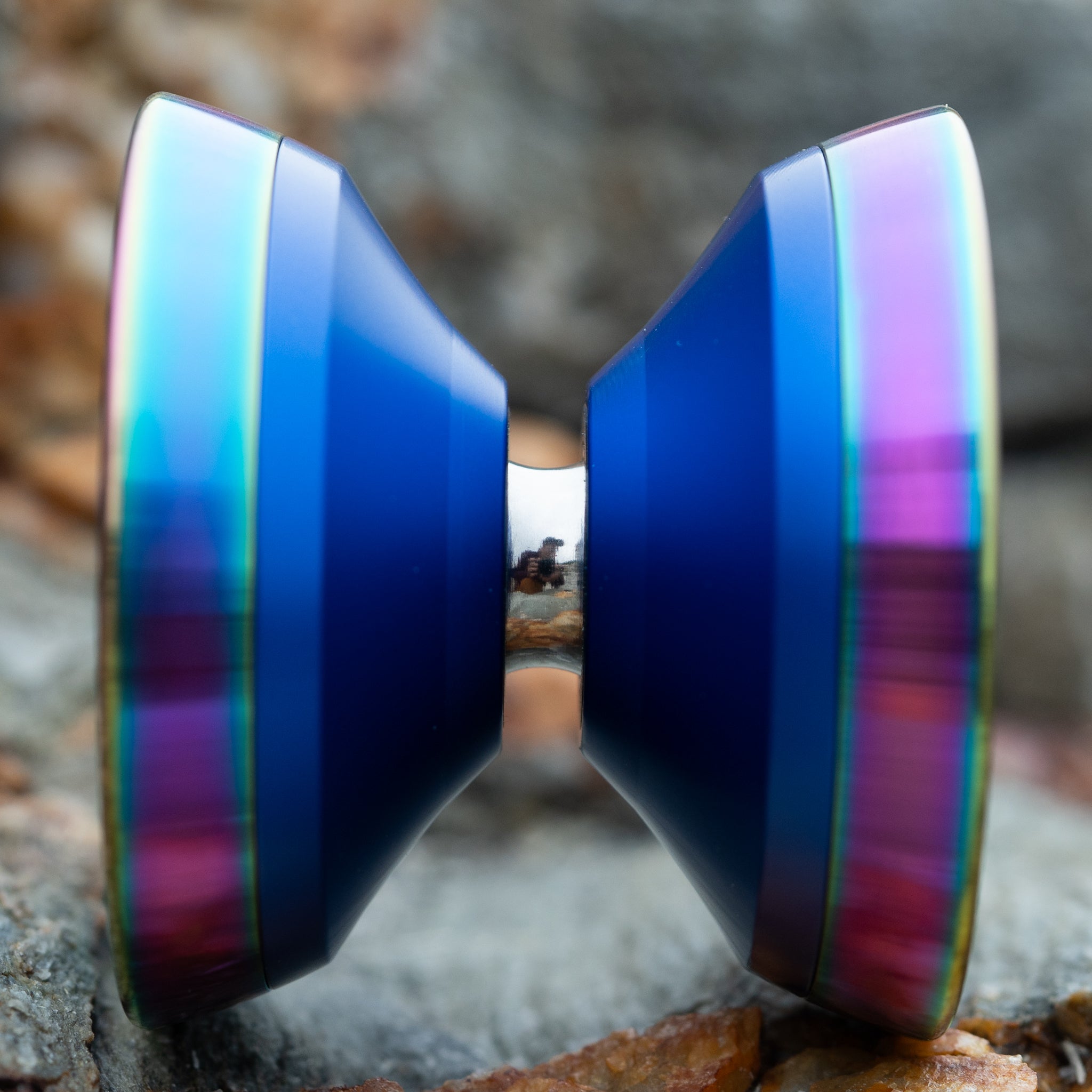 Overgeneity | Royal Blue / Rainbow rim