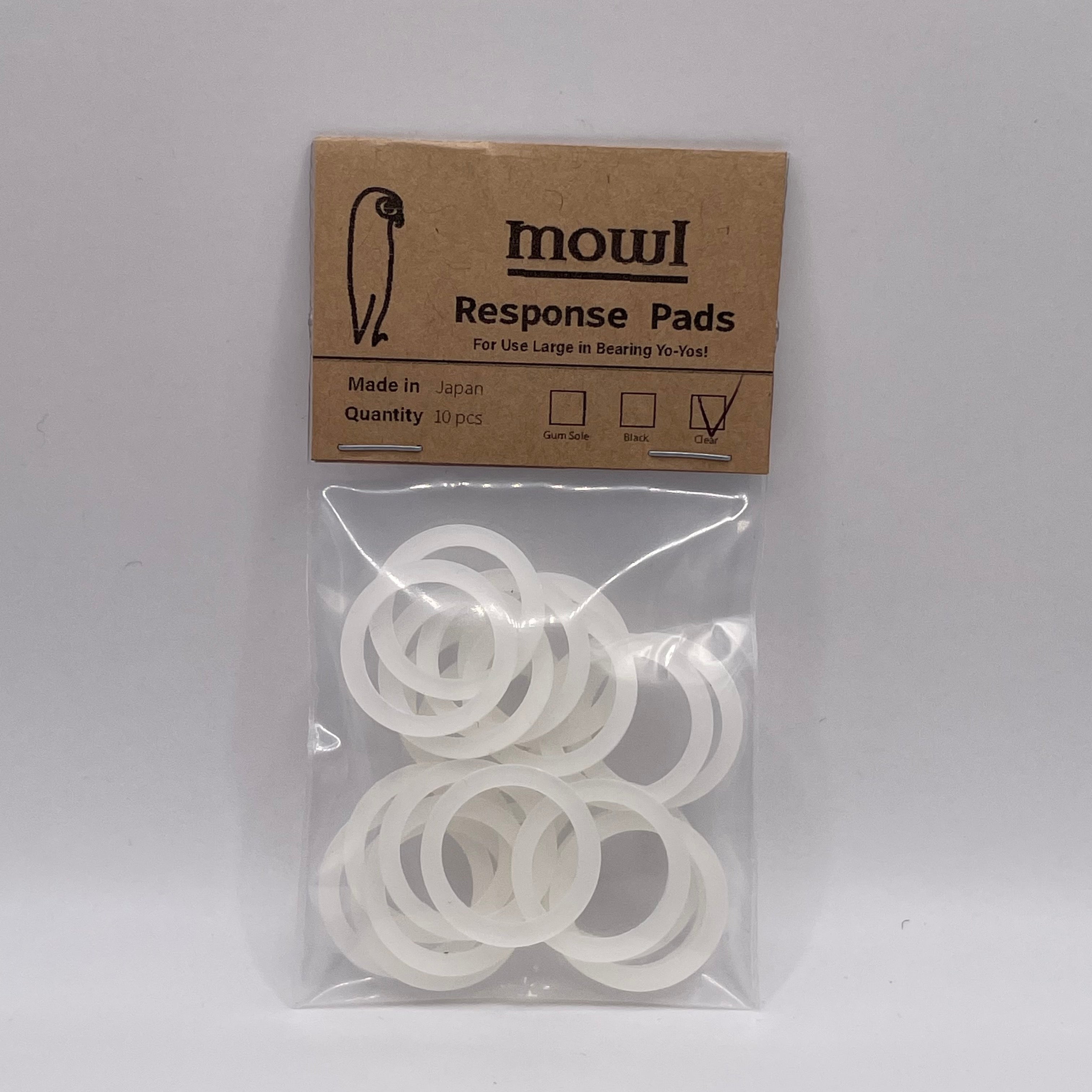 mowl Response Pad C-Size Hard /Clear / 20pcs