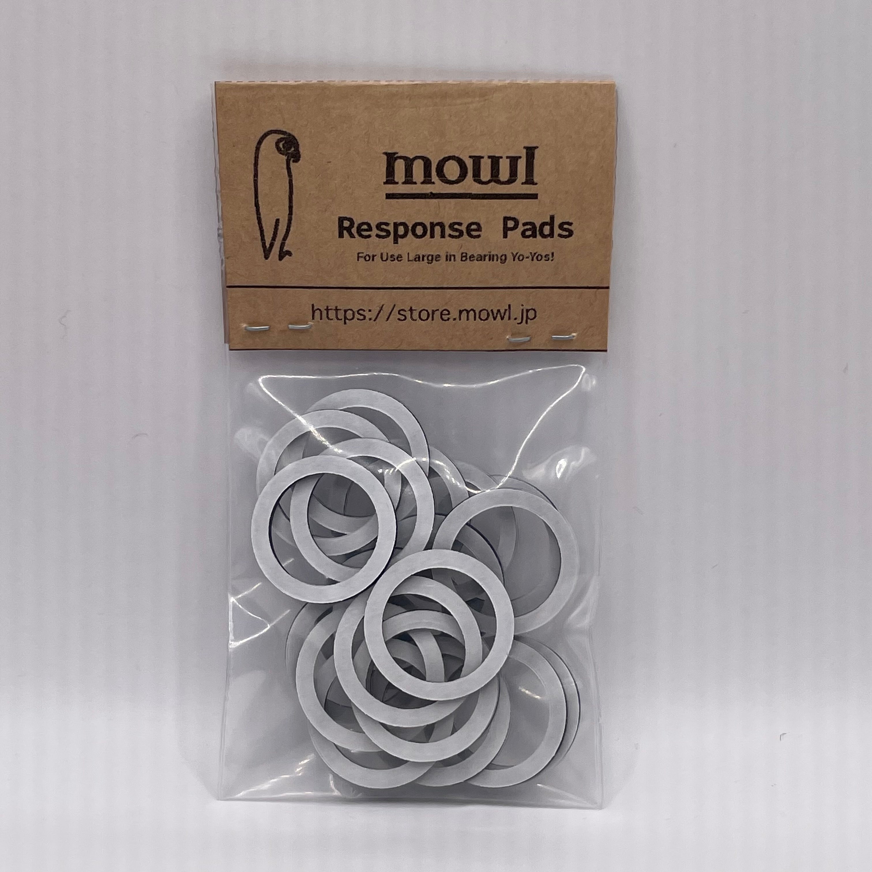 mowl Response Pad C-Size Black 20pcs
