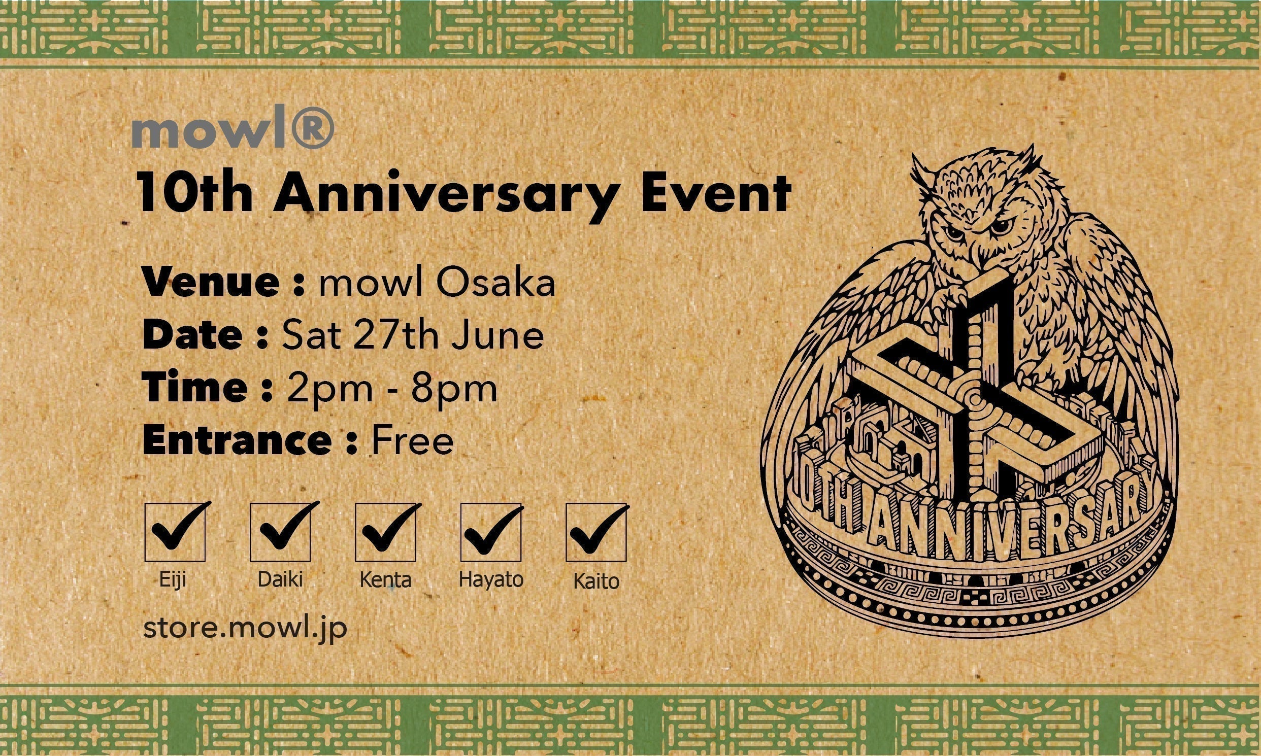 mowl®︎ 10th Anniversary