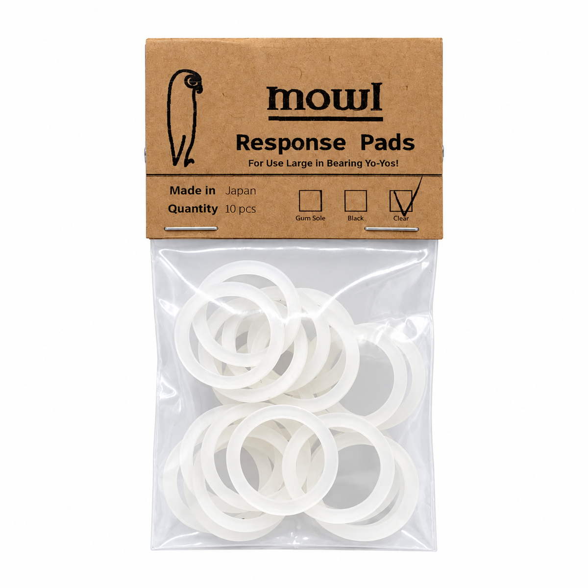 mowl Response Pad C-Size Hard /Clear / 20pcs