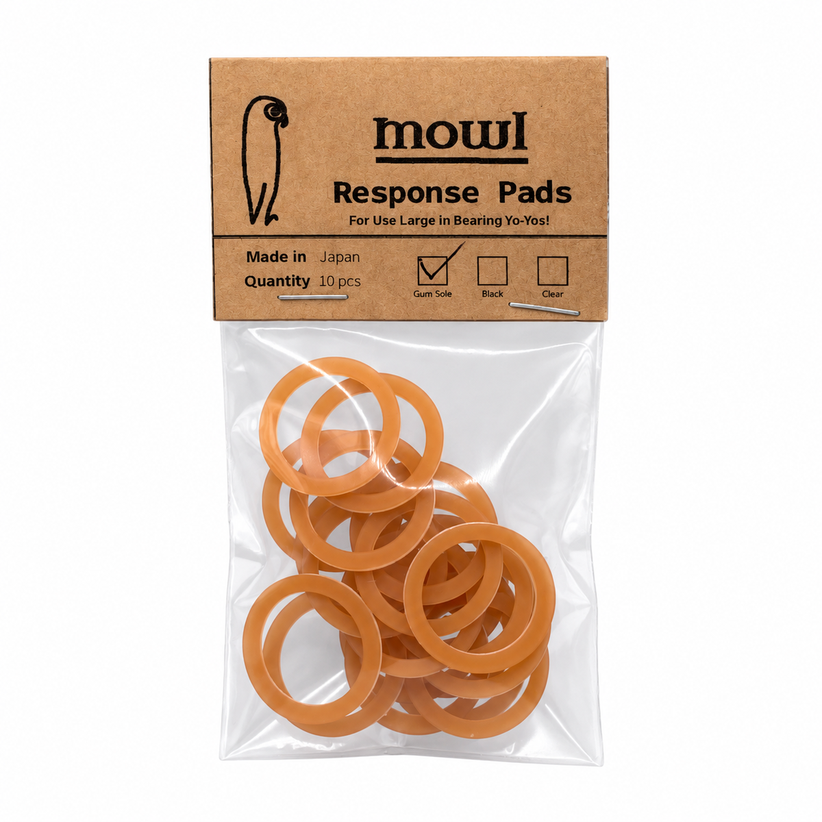 mowl Response Pad C-Size Gum Sole 20pcs