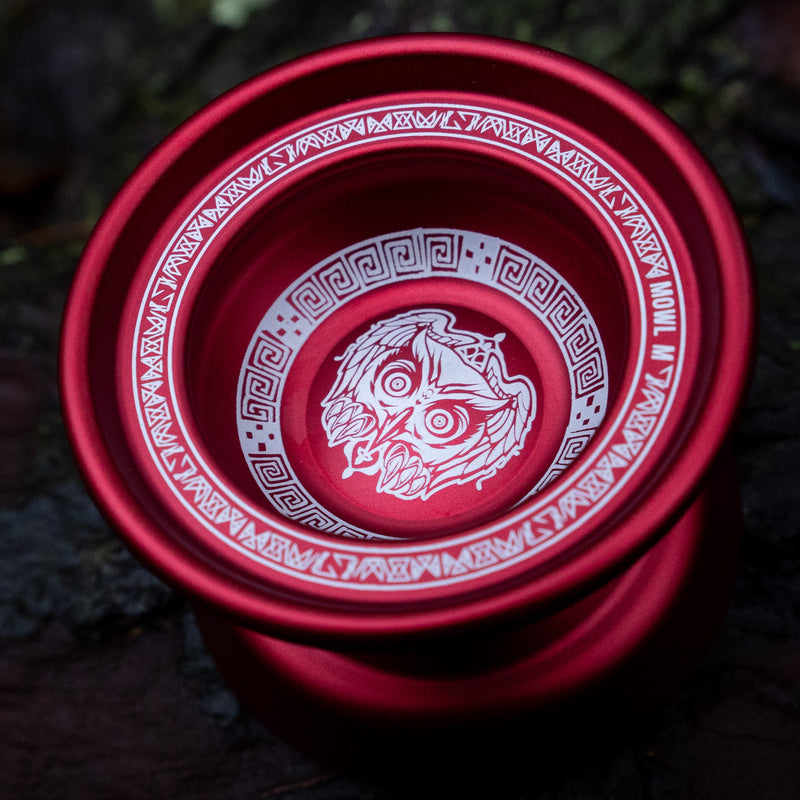 M Owl Logo / Imperial Red