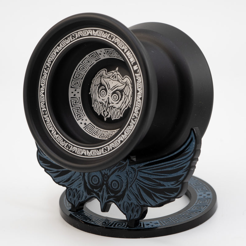 mowl®  Yo-Yo Stand / Metallic Blue Logo