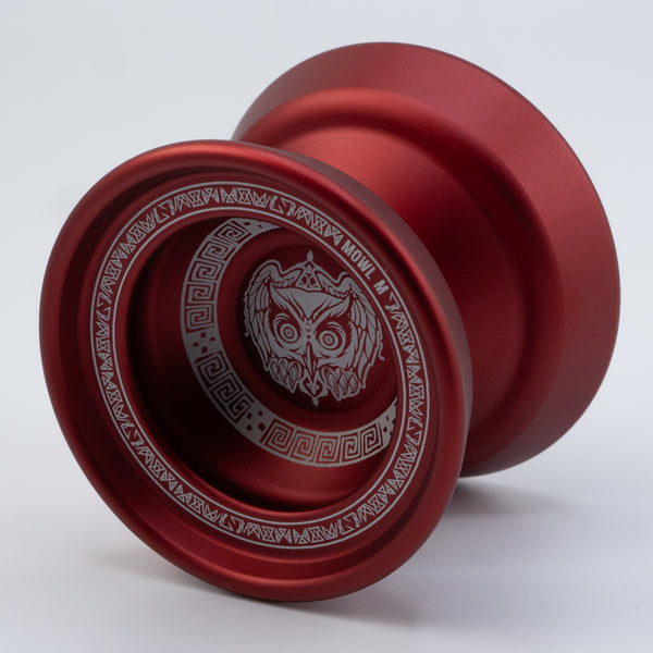 M Owl Logo / Imperial Red