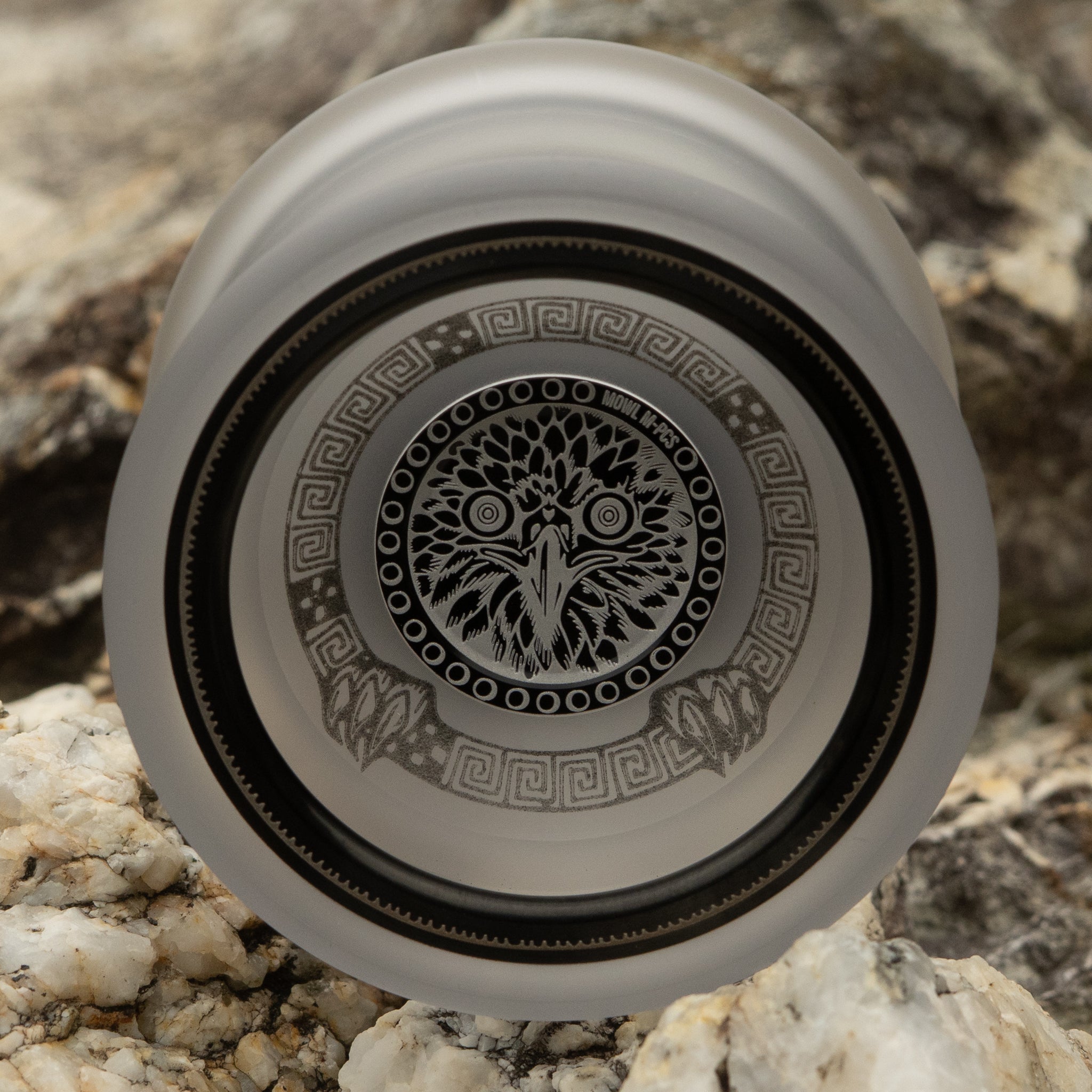 M-PCS / Clear / Polished Black Rim