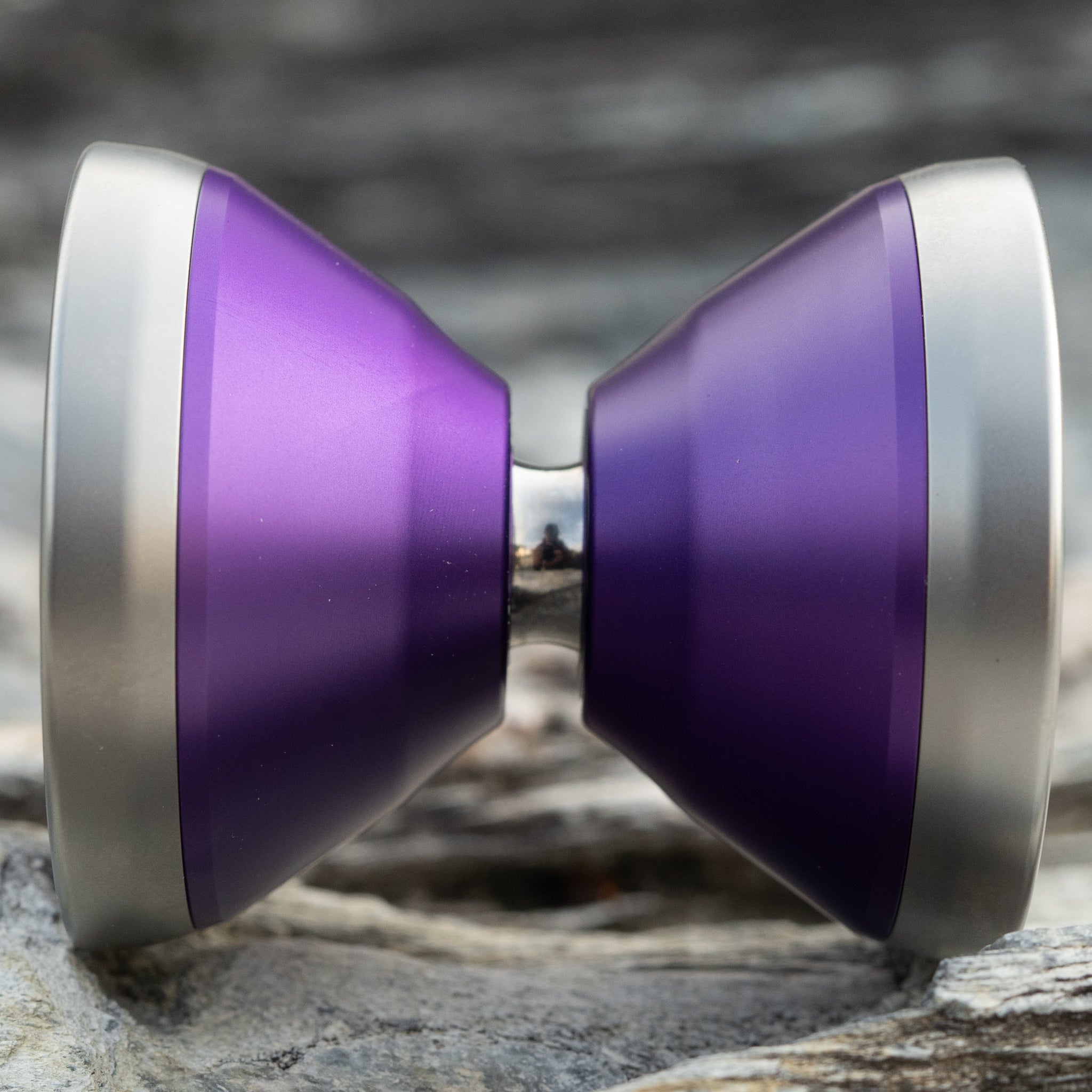 Tentacle: Eclipse Violet / Blasted Silver Rim