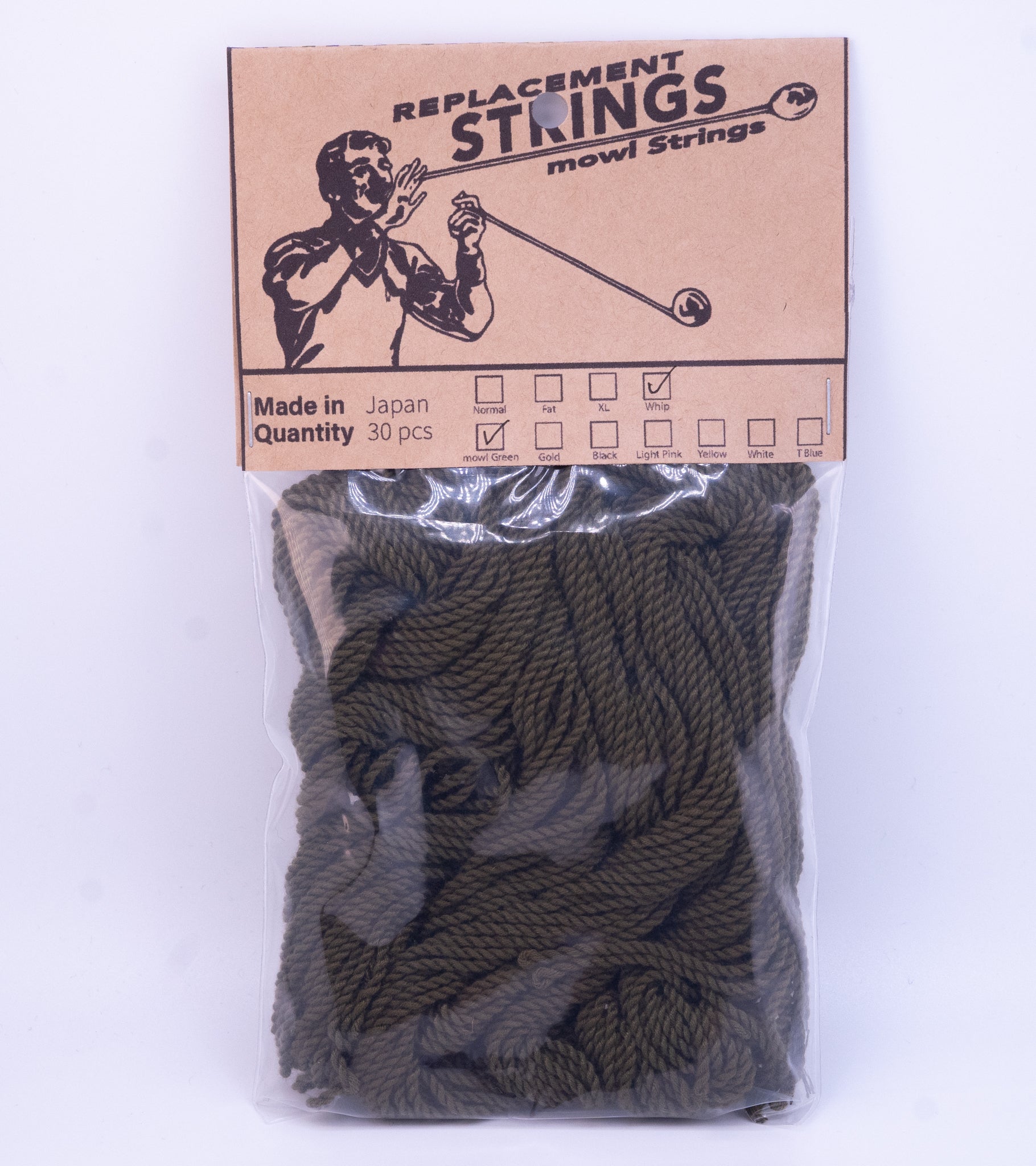 mowl String / mowl Green / 30 pcs