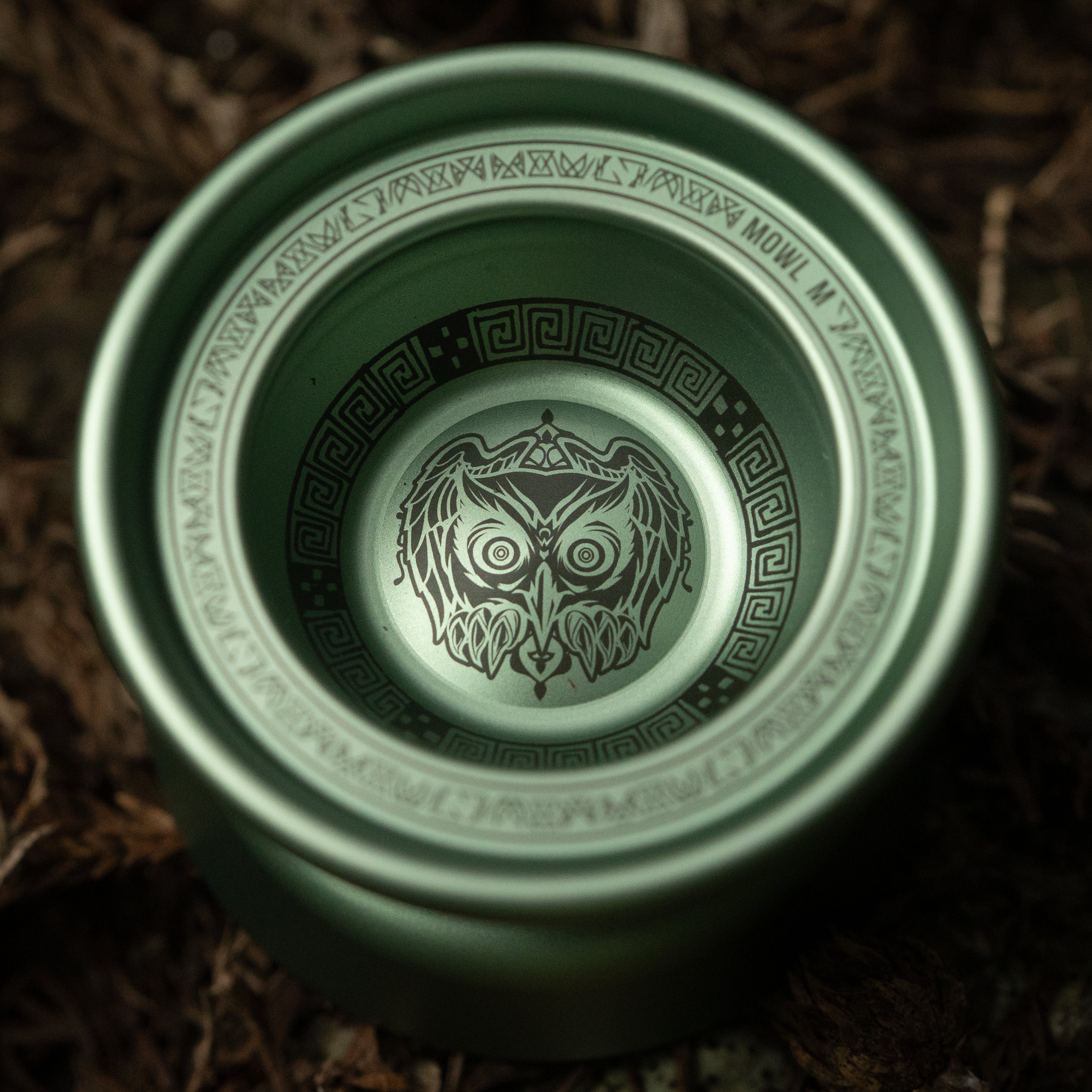 M Owl Logo / T-Blue