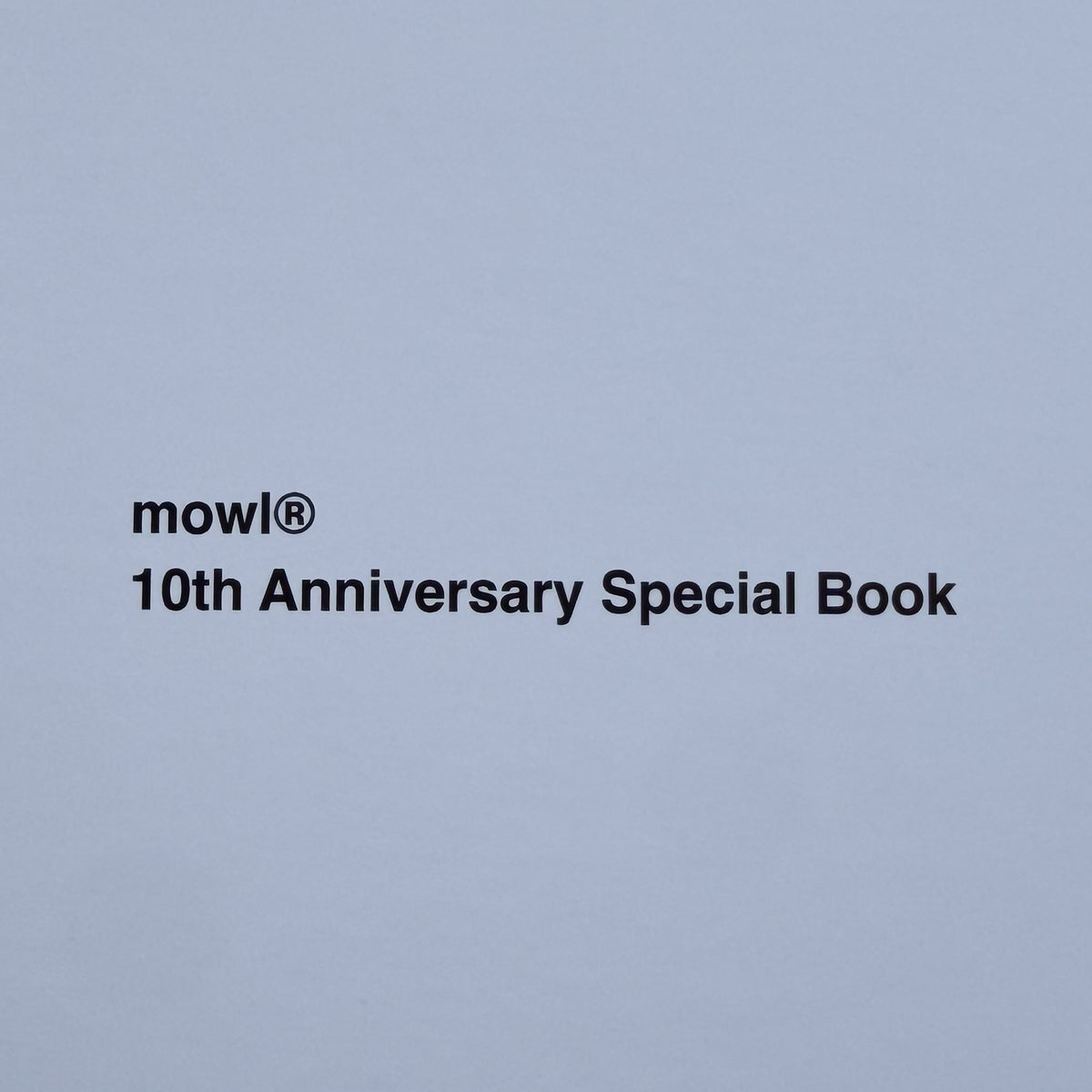 M Wide 10th Anniversary Edition with mowl 10th Anniversary Special Book
