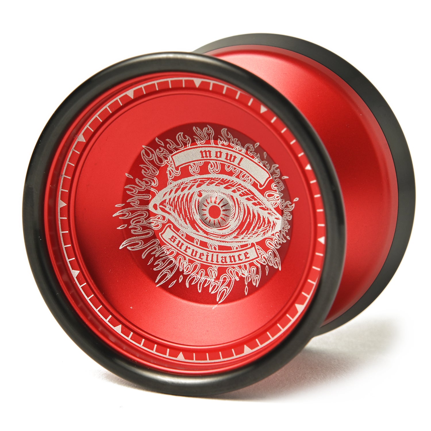 Surveillance Varsity Red / Polished Black Rim