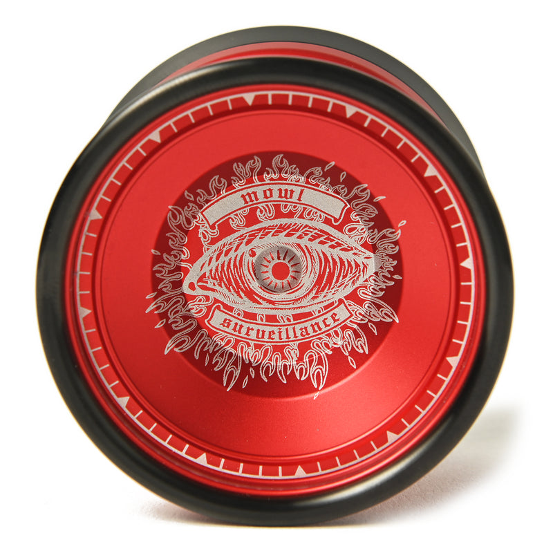 Surveillance Varsity Red / Polished Black Rim