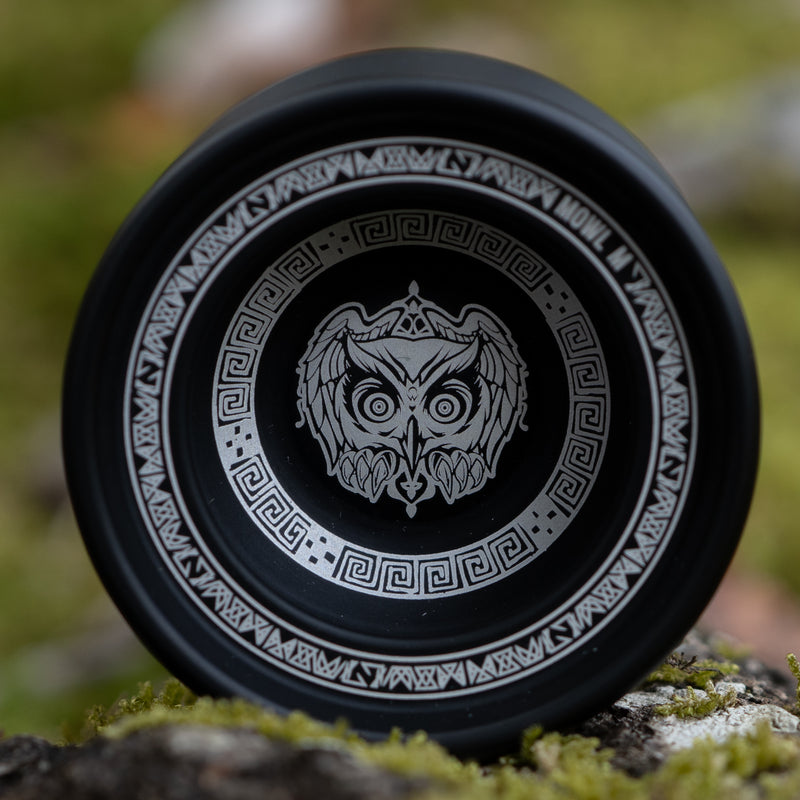 M Owl Logo / Black