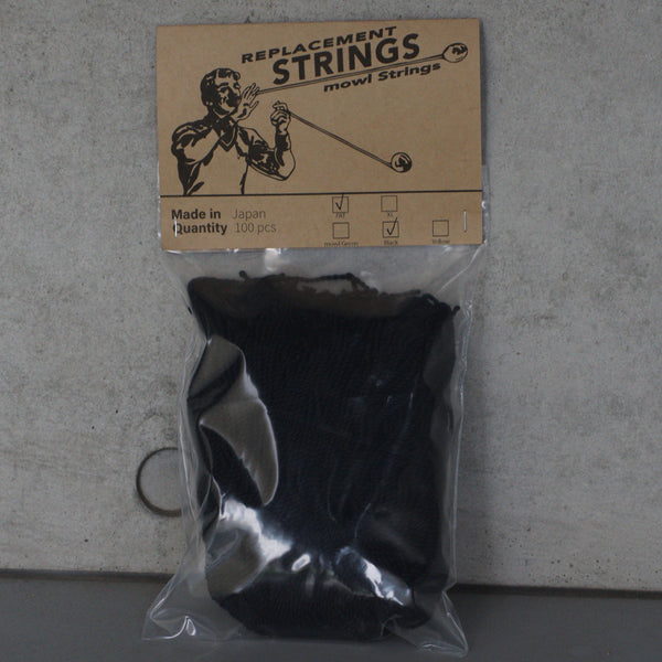 mowl String / Black / 100 pcs